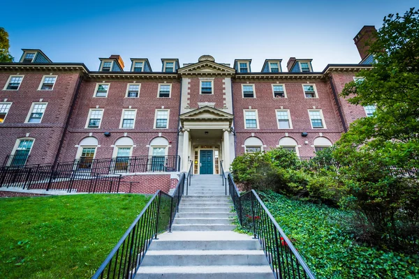Andrews Hall, op de campus van de Brown University in Providence, — Stockfoto