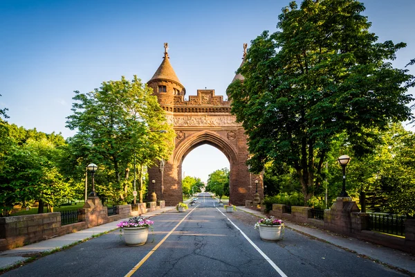 The Soldiers and Sailors Memorial Arch, en Hartford, Connecticut —  Fotos de Stock