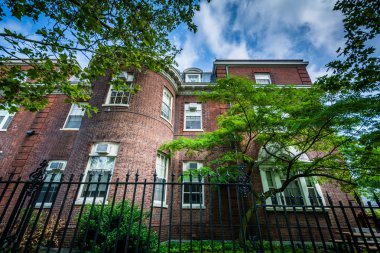 Providence, R üniversite Hill mahallede Bina Tuğla