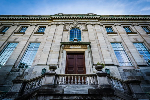 A Biblioteca John Hay no campus da Universidade Brown, em Provi — Fotografia de Stock