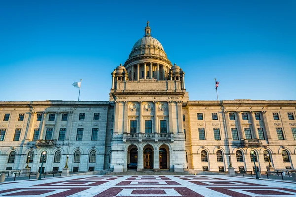 The Rhode Island State House, in Providence, Rhode Island. — Stock Photo, Image