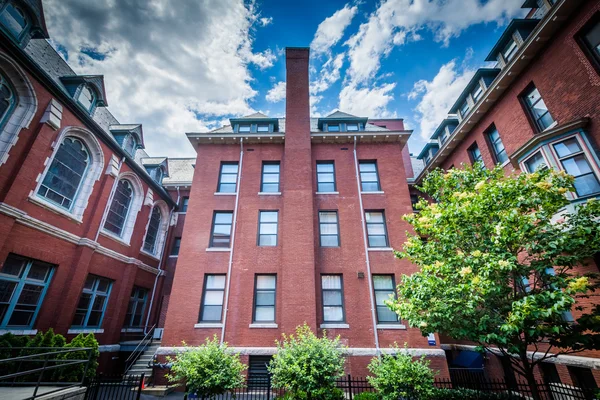 Xavier hall, an der johnson and wales universität, in providence, rho — Stockfoto