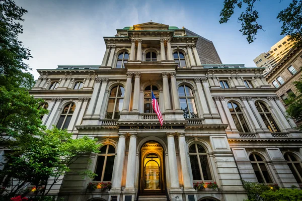 Old City Hall, in Boston, Massachusetts. — Stock Photo, Image