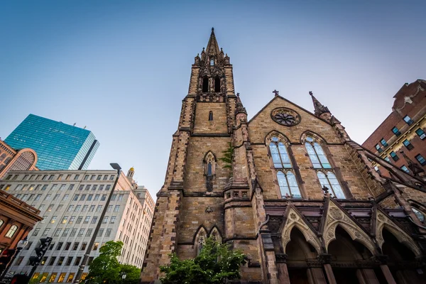 The Church of the Covenant, in Back Bay, Boston, Massachusetts. — Stock Photo, Image