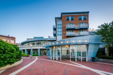 Pil binalara Wharf, North End, Boston, Massachuse