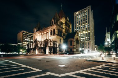 Trinity Kilisesi ve Saint James Avenue ve Tr