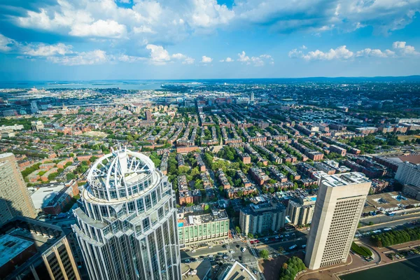 Vista de Back Bay, em Boston, Massachusetts . — Fotografia de Stock