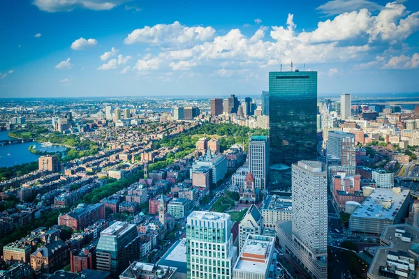 Vista de edificios modernos en Back Bay, en Boston, Massachusetts . — Foto de Stock