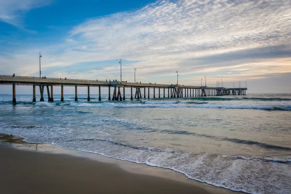 El muelle en Venice Beach, Los Ángeles, California . —  Fotos de Stock