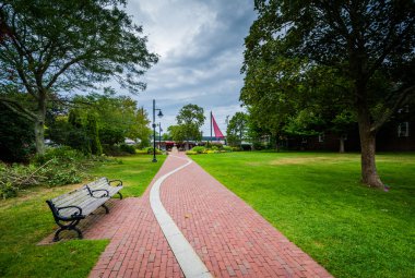 Tezgah ve geçit Hyannis, Cape Cod, Massachusetts.