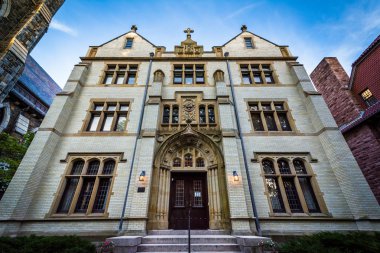 Tarihi New Haven'daki Yale Üniversitesi kampüsünde bina