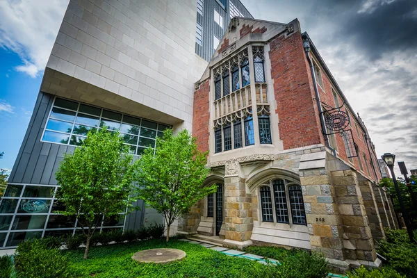 202 York Street and the Loria Center, on the campus of Yale Univ — Stock Photo, Image