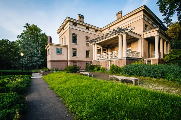 Casa no campus da Universidade de Yale, em New Haven, Connecticu — Fotografia de Stock