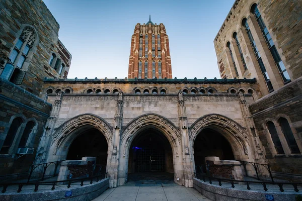 La salle des études supérieures, sur le campus de l'Université de Yale , — Photo