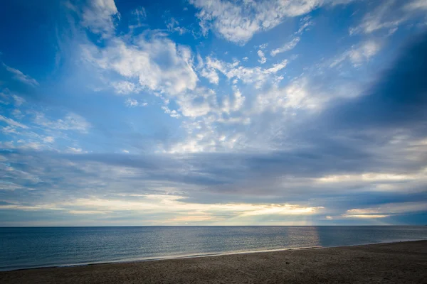 Playa de la ensenada de arenque, en las tierras de la provincia en Cape Cod National S — Foto de Stock