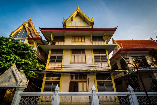 Tempio a Rattanakosin, a Bangkok, Thailandia . — Foto Stock