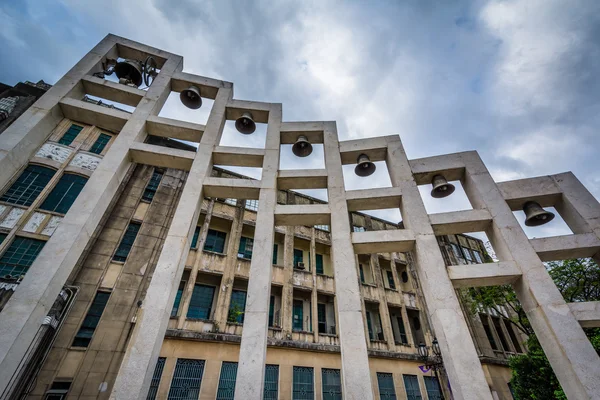 Будинки в університет Санто-Томас, в Sampaloc, Маніла, — стокове фото