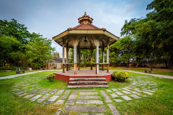 Prieel op Fort Santiago, in Intramuros, Manilla, de Filippijnen. — Stockfoto