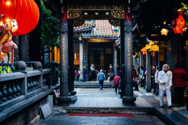 Koridor Longshan Tapınağı, Wanhua District, Taipei içinde
