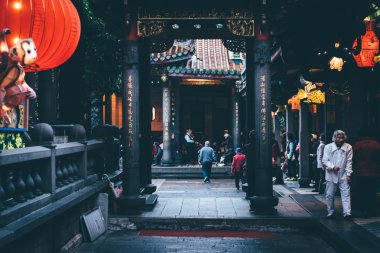 Koridor Longshan Tapınağı, Wanhua District, Taipei içinde