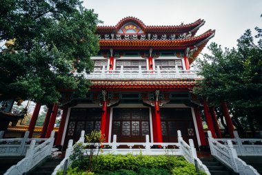 Tarihi kırmızı bina Datong bölge Taipei, Tayvan.