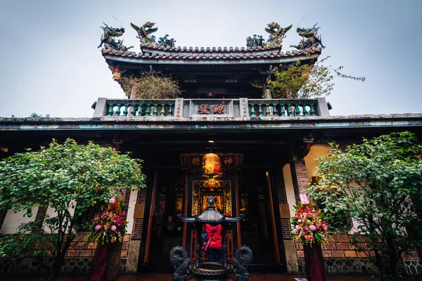 Der dalongdong baoan tempel, in taipei, taiwan. — Stockfoto
