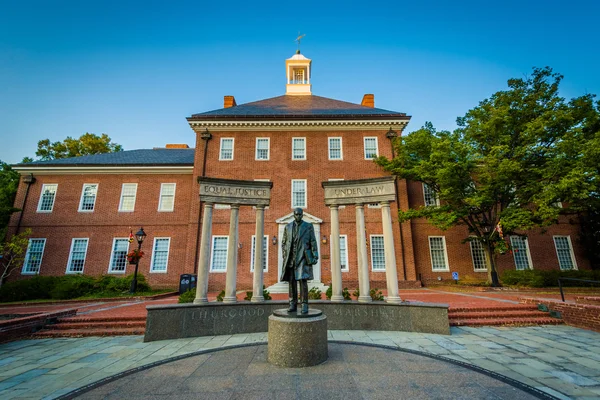 De Thurgood Marshall Memorial, in Annapolis, Maryland. — Stockfoto