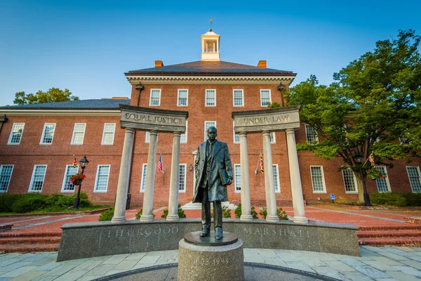 Thurgood Marshall minnesmärke, i Annapolis, Maryland. — Stockfoto