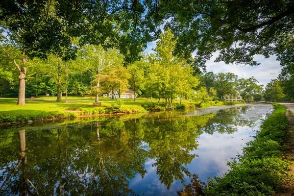 Le canal C & O, à Chesapeake & Ohio Canal National Historique — Photo