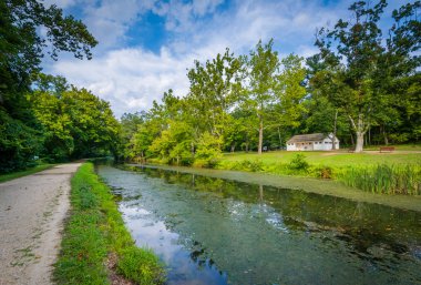 Patika ve Chesapeake ve Ohio kanal Nationa, C ve O kanalın