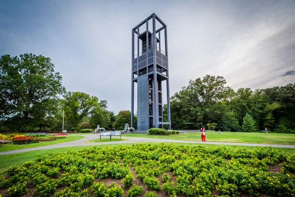 Jardins e Holanda Carillon, em Arlington, Virgínia . — Fotografia de Stock