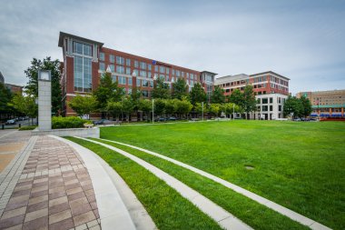 John Carlyle Meydanı, Alexandria'açık alan ve binaların, 