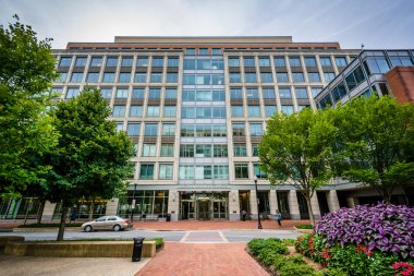 Bahçeleri ve Binalar Alexandria, Virginia. 