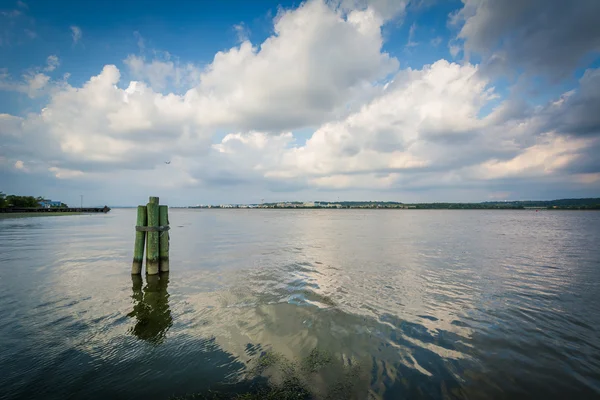 Floden Potomac, i Alexandria, Virginia. — Stockfoto