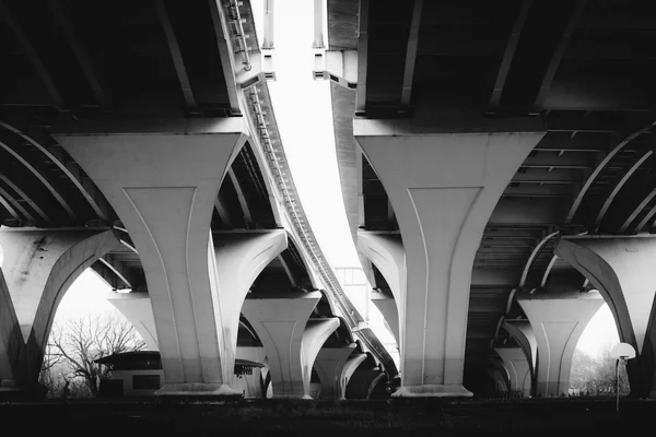 De Woodrow Wilson Bridge, in Alexandria, Virginia. — Stockfoto