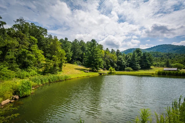 Dammen i Virginia landsbygdens Shenandoah Valley. — Stockfoto