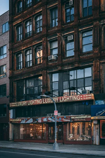 Магазин Освещения Вильямсбурге Бруклин Нью Йорк — стоковое фото