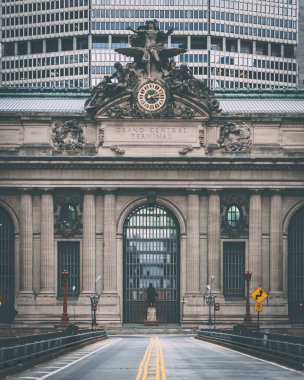 Park Avenue Viyadük ve Grand Central İstasyonu, Manhattan, New York