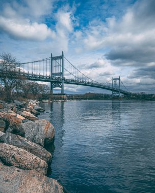 New York 'taki Randalls Adası' ndan Robert F. Kennedy Köprüsü