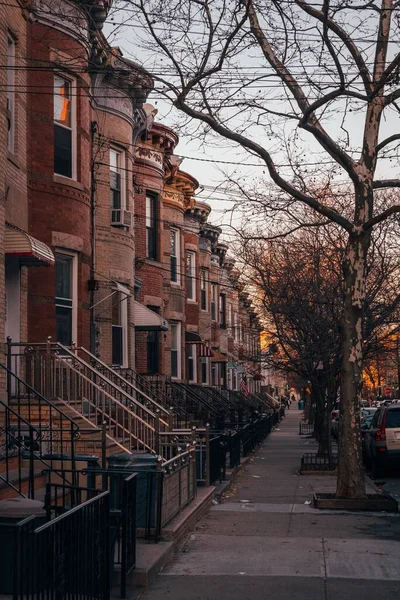 Häuser Ridgewood Queens New York City — Stockfoto