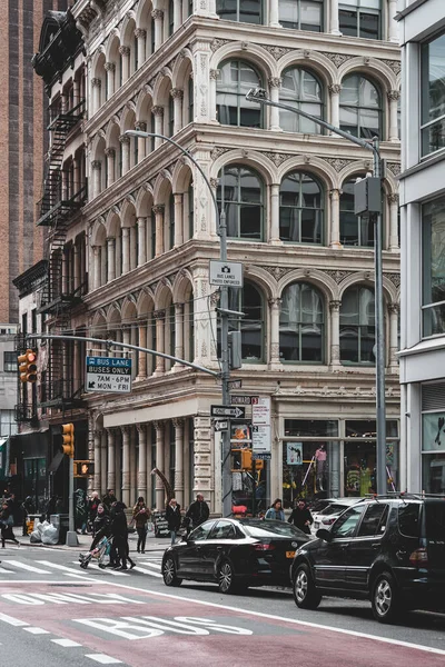 Historic Architecture Broadway Soho Manhattan New York City — Stock Photo, Image