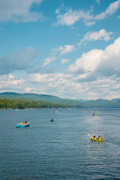 Lago George Día Verano Bolton Nueva York —  Fotos de Stock