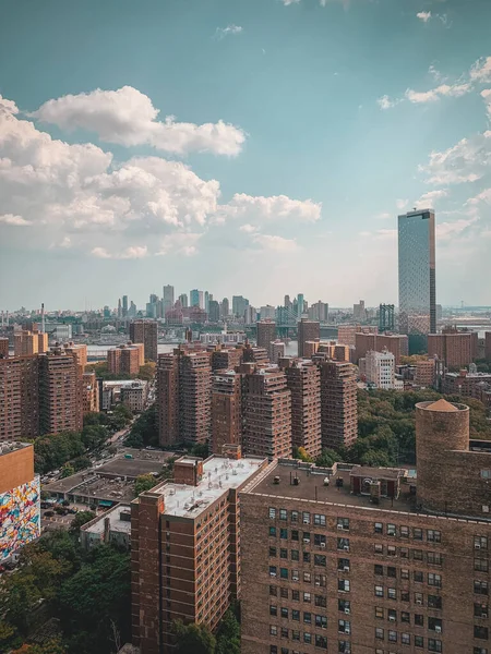 Városkép Kilátás Lower East Side Manhattan New York City — Stock Fotó