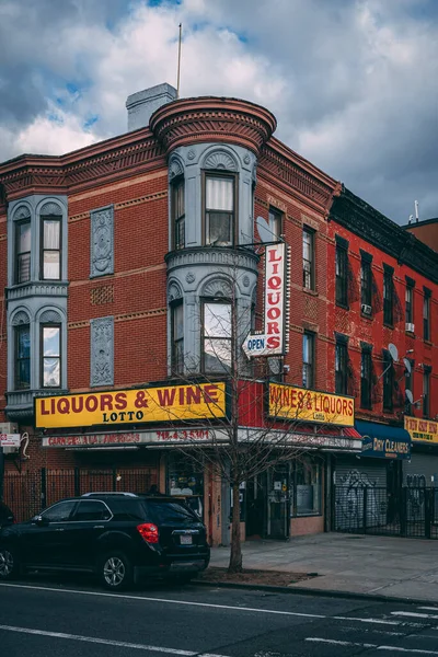 Loja Bebidas Bushwick Brooklyn Nova Iorque — Fotografia de Stock