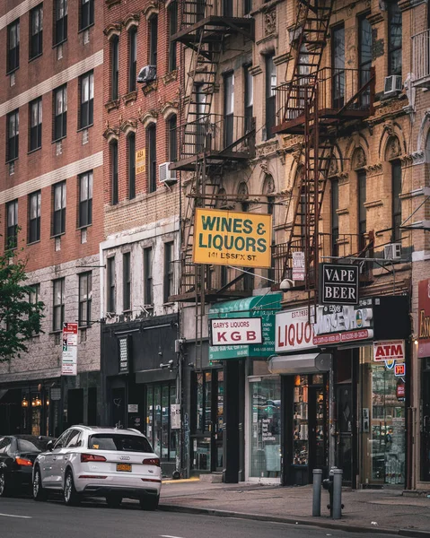 Essex Street Dans Lower East Side Manhattan New York — Photo
