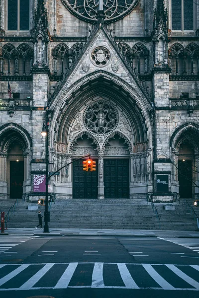Aziz John Katedrali Kilisesi Morningside Tepeleri Manhattan New York — Stok fotoğraf