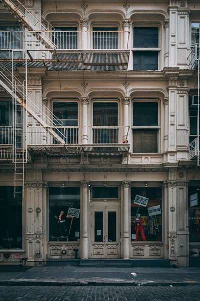 Architektura Soho Manhattan New York City — Stock fotografie