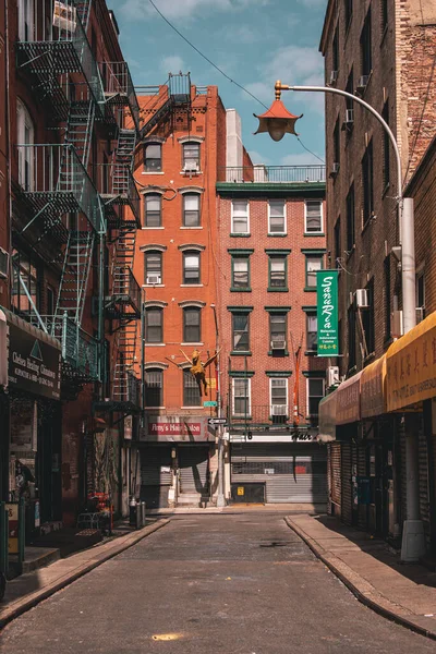Doyers Street Chinatown Manhattan Nueva York —  Fotos de Stock