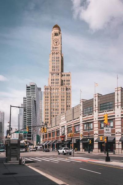 Williamsburgh Savings Bank Tower Downtown Brooklyn Nueva York —  Fotos de Stock