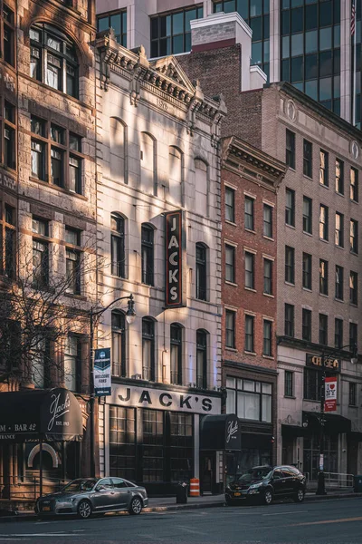 Albany New York Şehir Merkezinde Sokak Manzarası — Stok fotoğraf